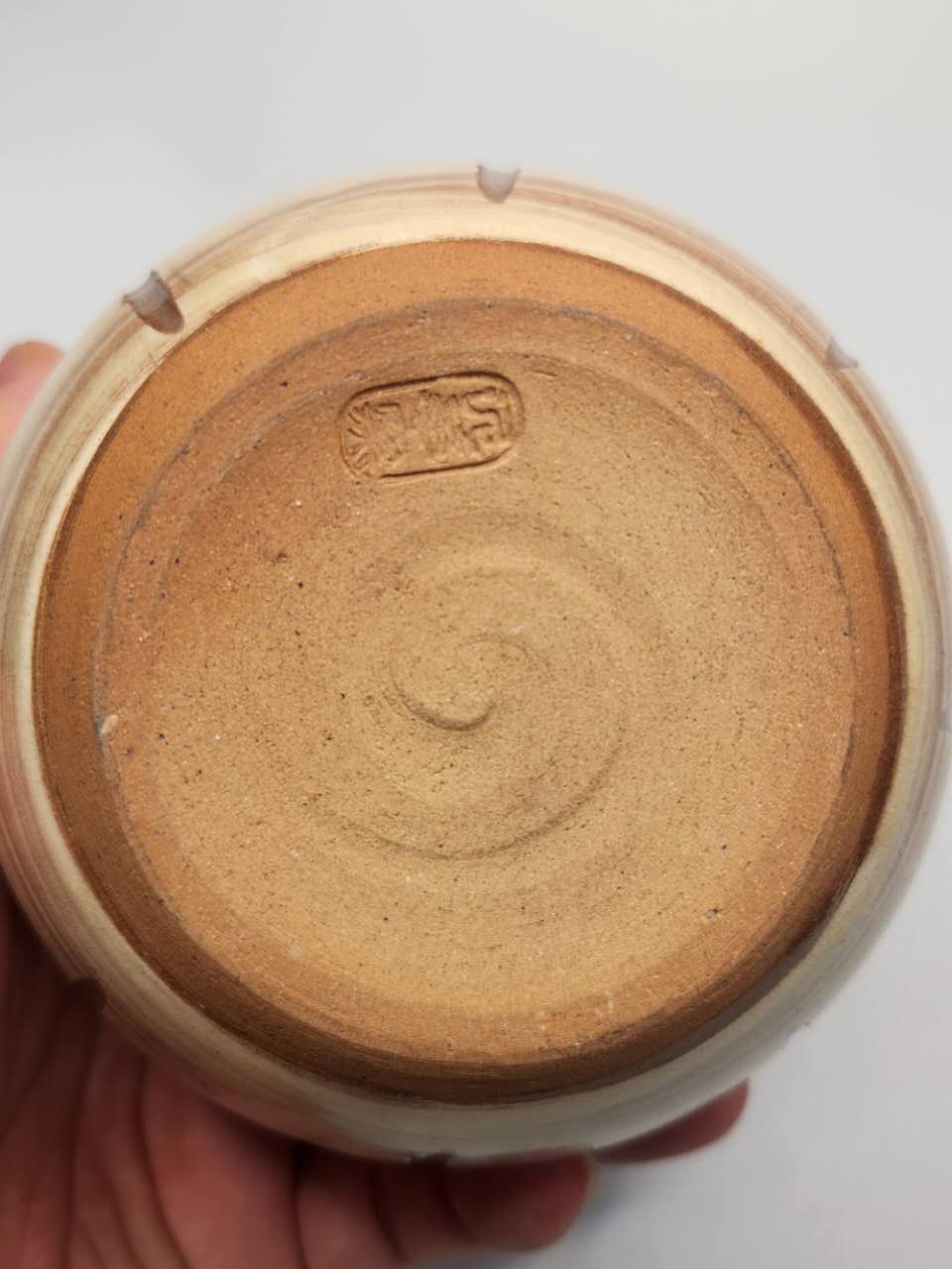 Japanese Handcrafted Ceramic Sake Bottle · Natural Brush Glaze