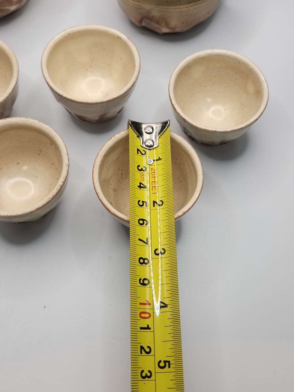 Asahi Rising – Handcrafted Japanese Ceramic Tea Set (1 Teapot, 1 Fair Cup, 6 Teacups)