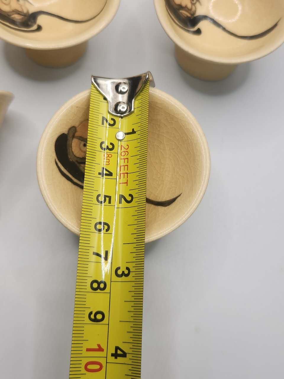 Daruma Motif Kiyomizu Ware Sake Set | Collector’s Edition