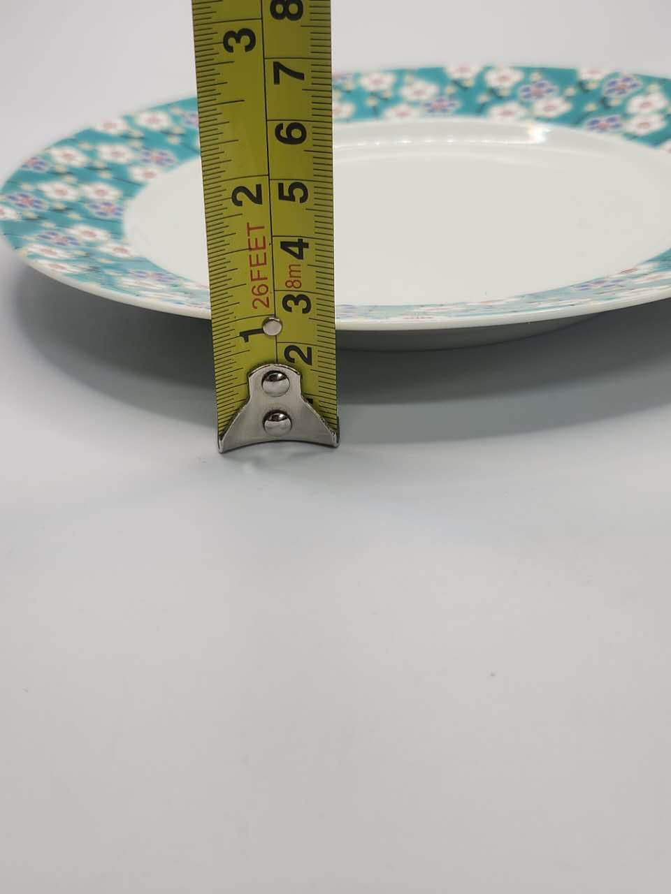 Japanese Floral Rim Plate