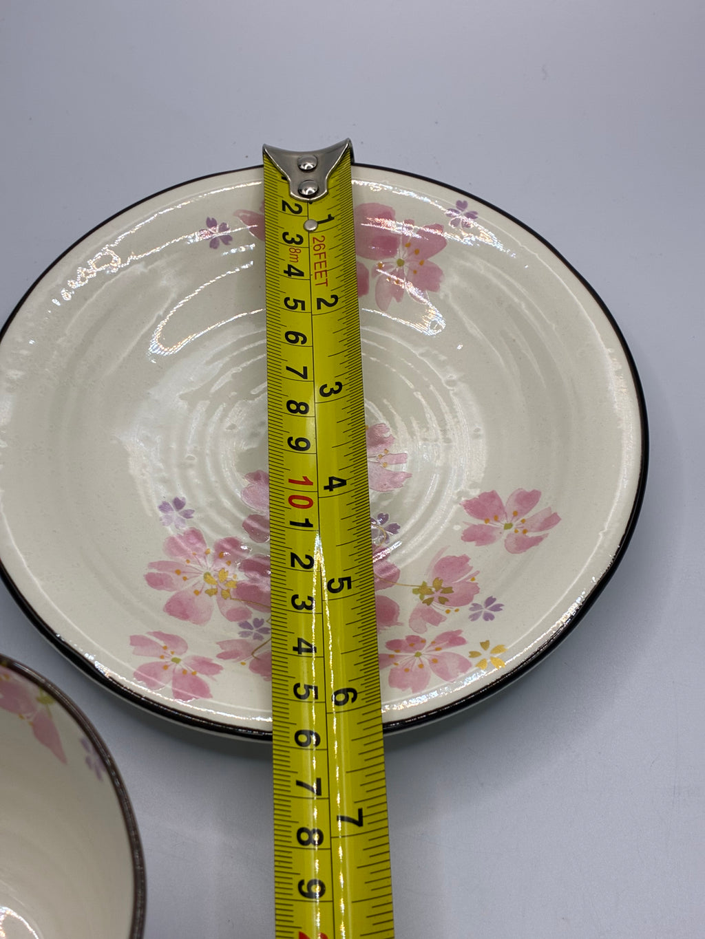 Japanese Sakura Ceramic Cup & Saucer Set – Floral Tea & Coffee Cup