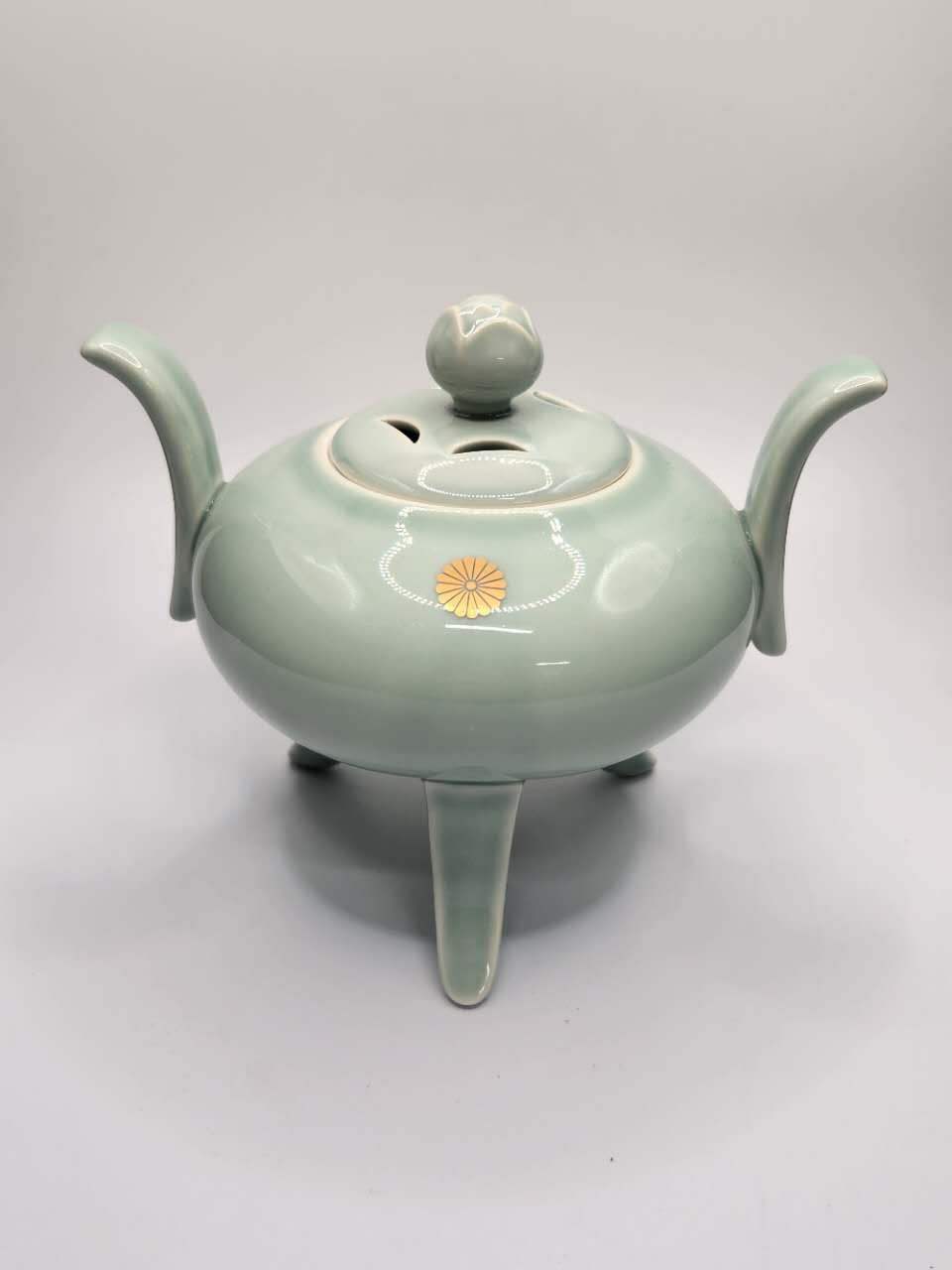 Japanese Celadon Incense Burner