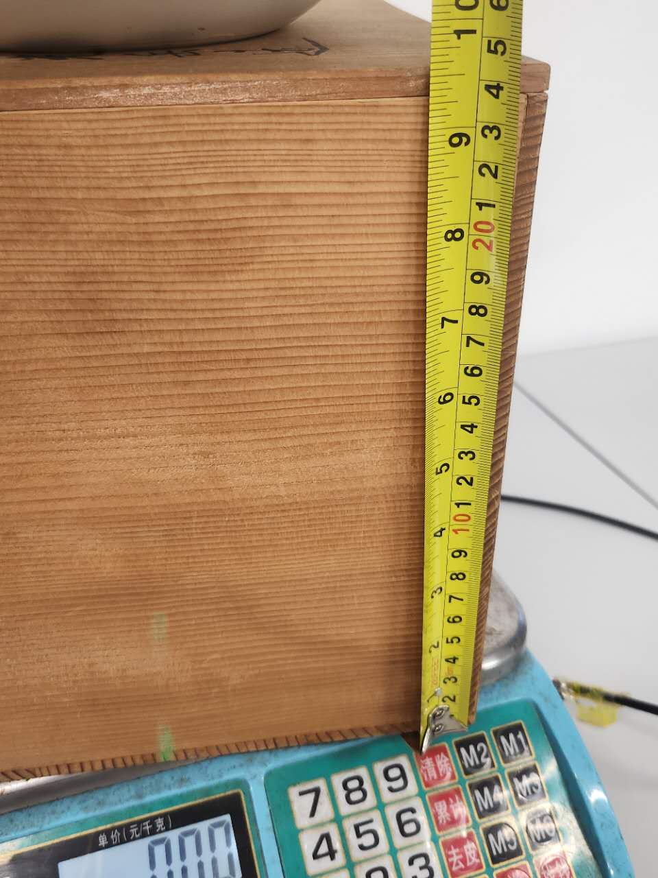 Hand-Painted Floral Porcelain Vase