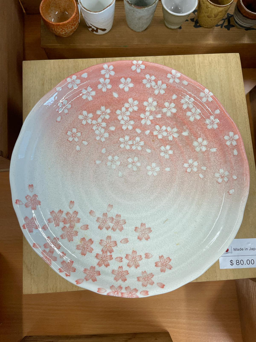 Japanese Sakura Gradient Tableware Collection 7-piece｜Bowls & Plates｜Made in Japan｜Hamaya Japan